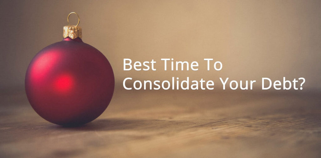 Are the holidays the best time for debt consolidation?